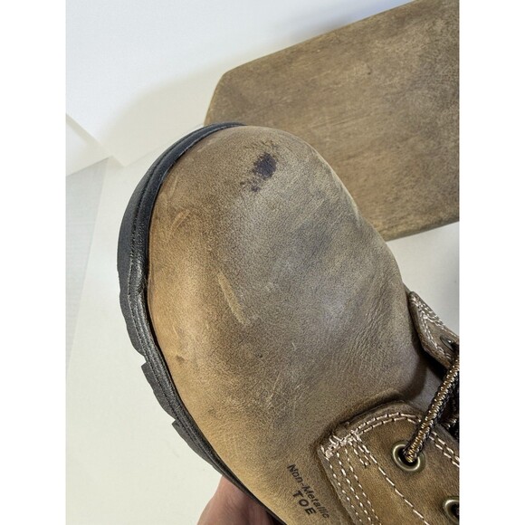 Carolina Waterproof Non Metallic Toe Work Boots CA3536 Men's Brown Size 9 D - Picture 10 of 13